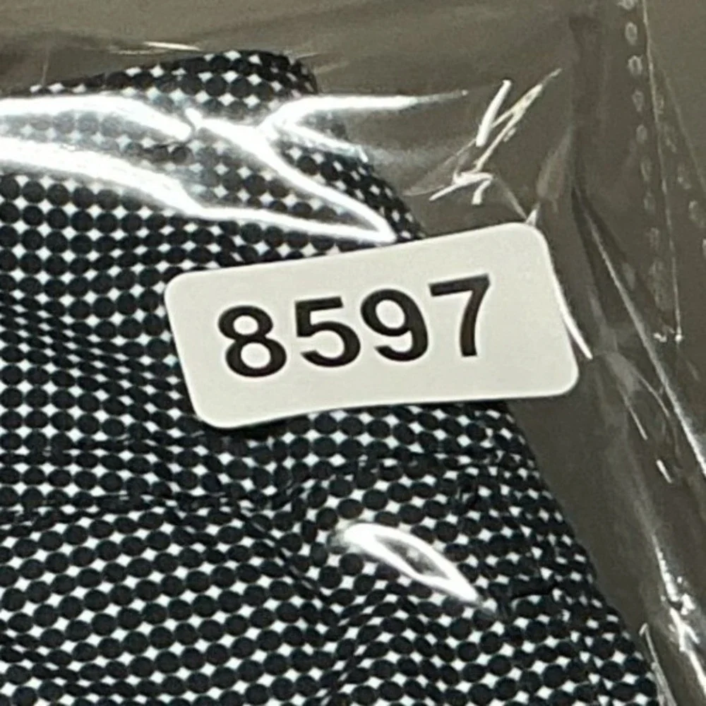 Giorgio Armani Navy Polka Dot Mesh Lined Swim Trunks Men M Board Shorts Italy